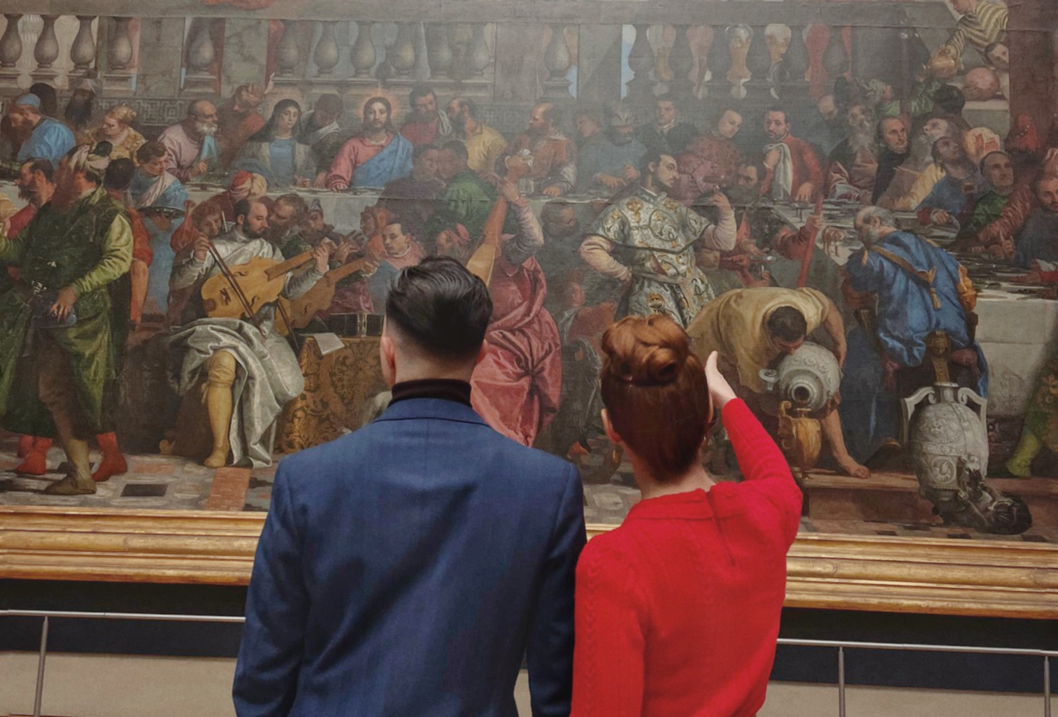 Paolo Veronese - Die Hochzeit zu Kana im Louvre, Paris
