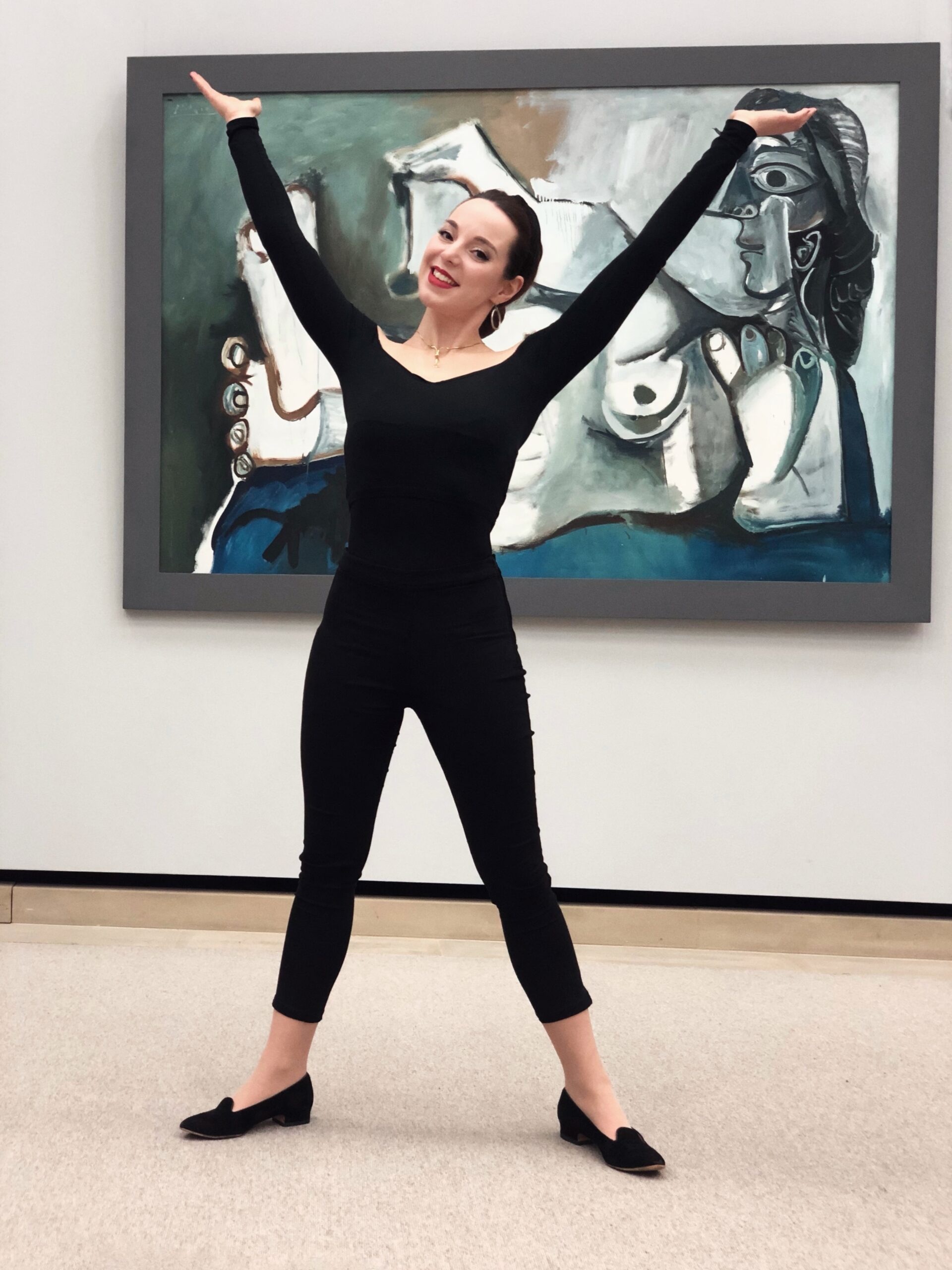 mit Picasso in der Staatsgalerie Stuttgart