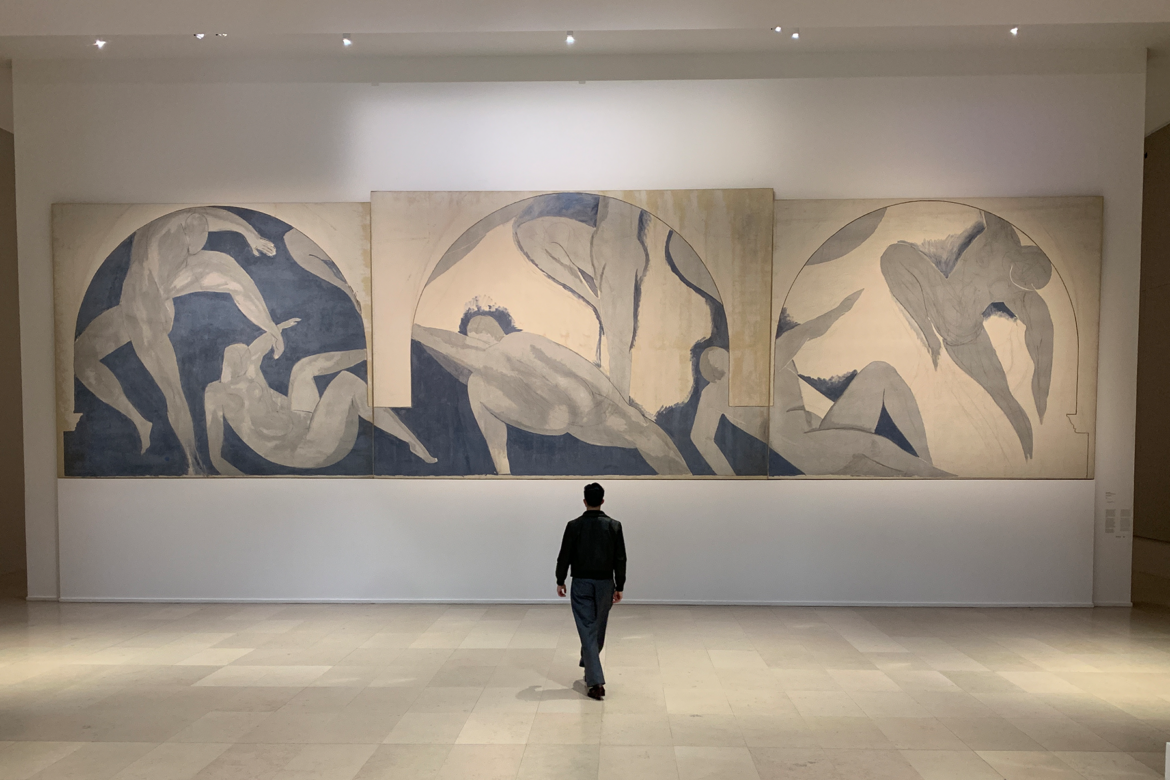 La Danse inachevée von Henri Matisse im Musée d'Art Moderne de Paris